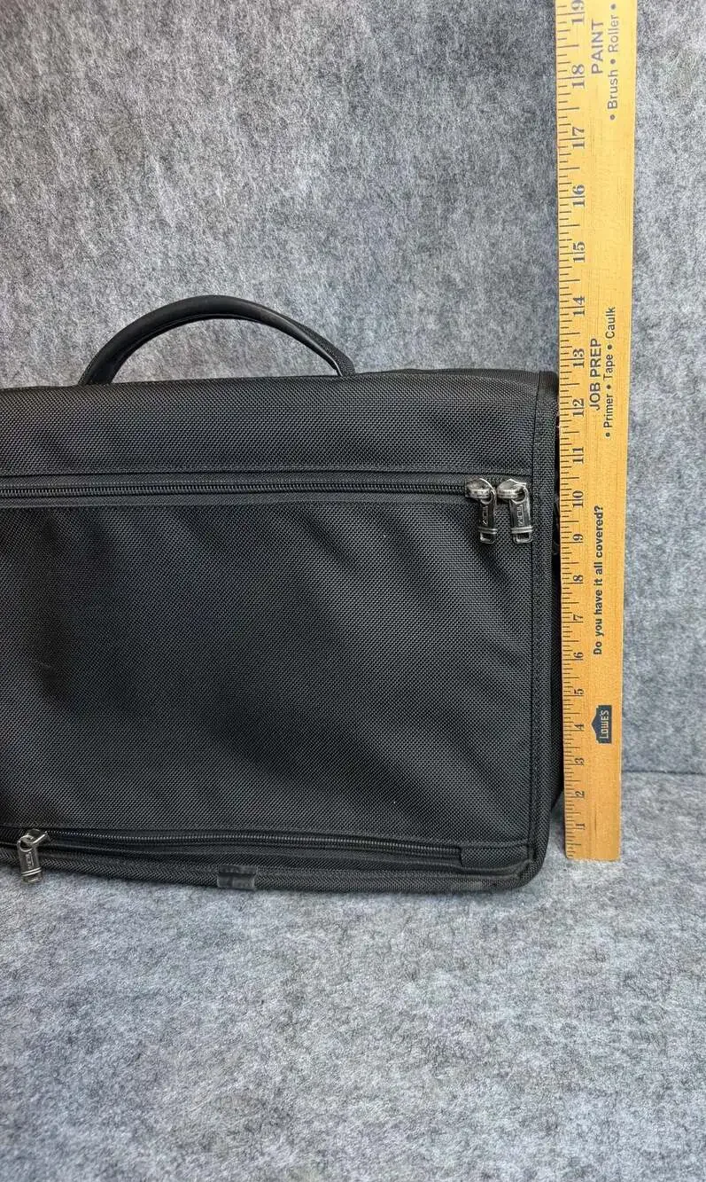 TUMI Alpha Expandable Nylon Laptop Messenger Briefcase Bag